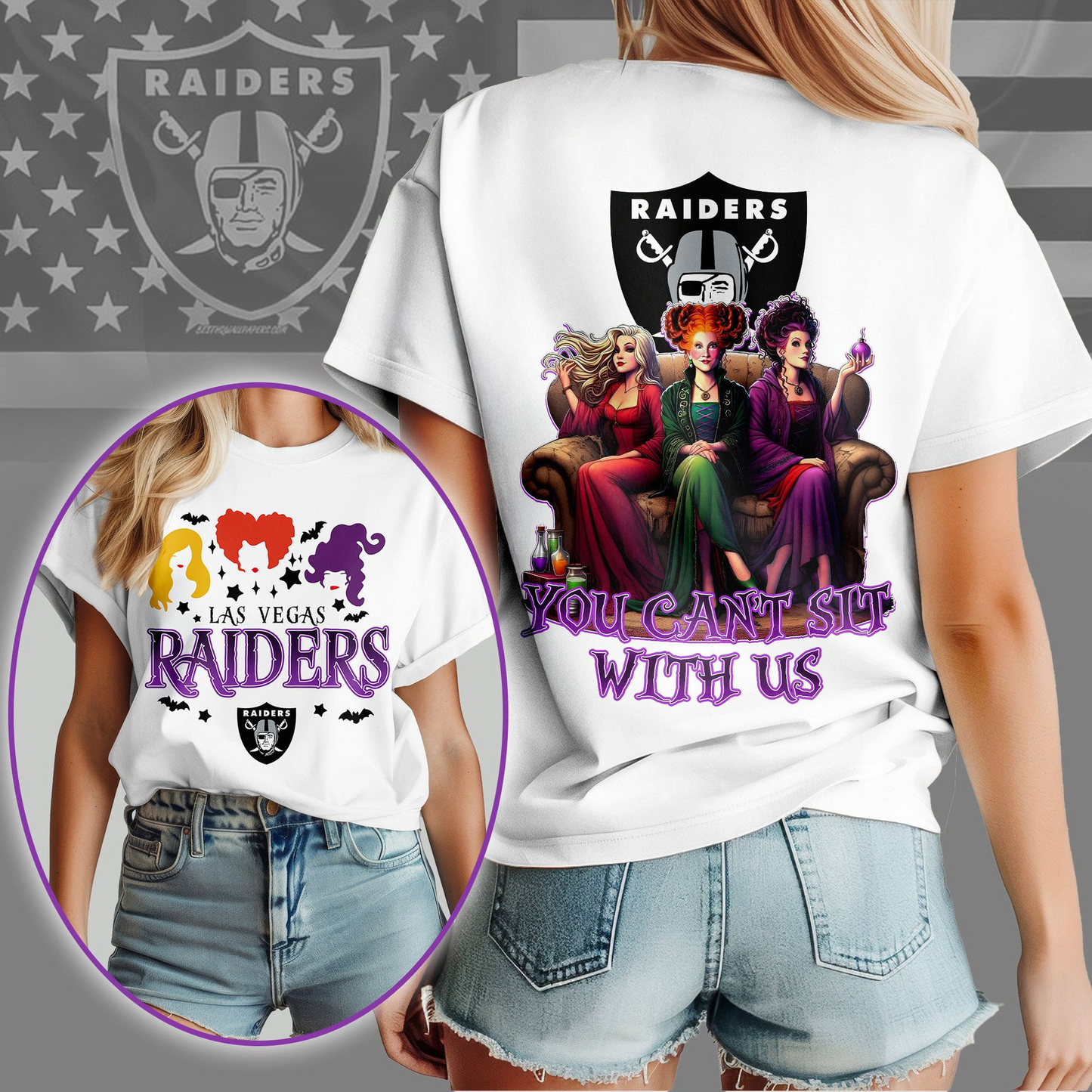 LVR Premium NFL You Can't Sit With Us 3D T-shirt DDT NTL