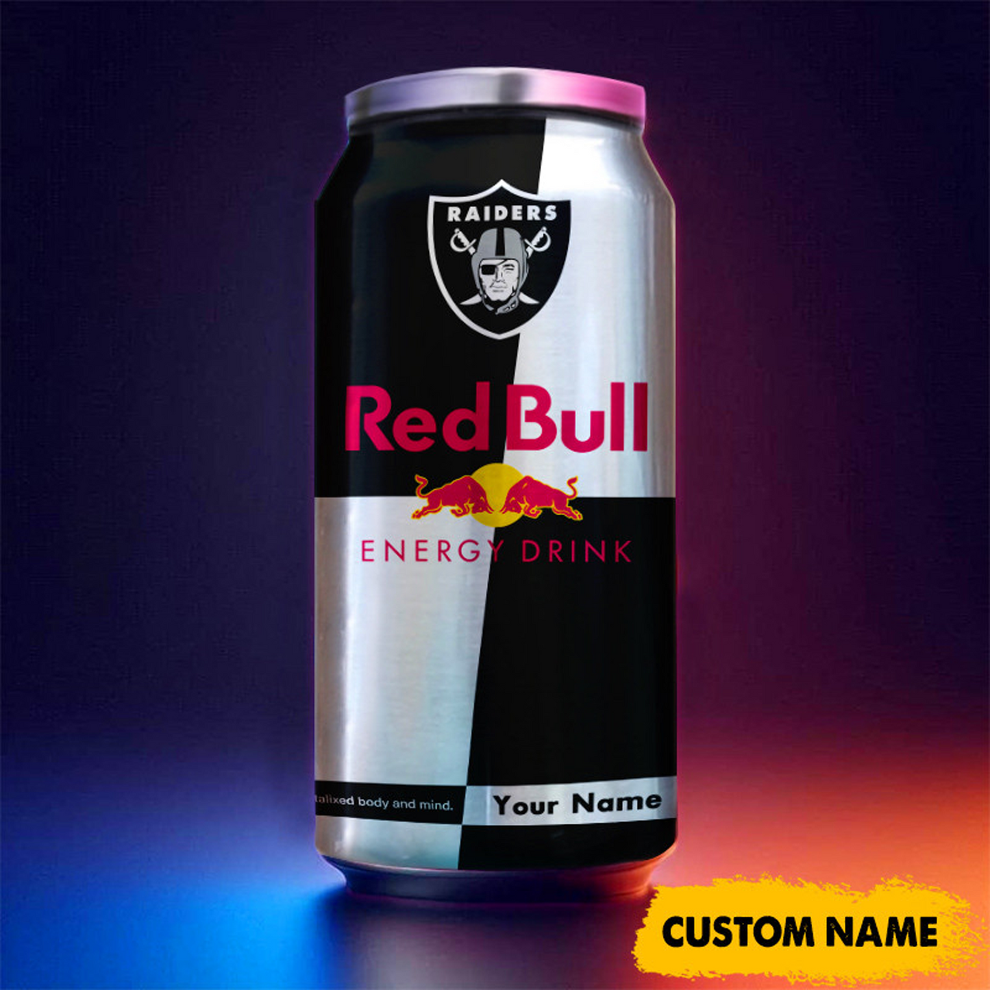 LVR x NFL Mix RedB Drink Can Tumbler Custom Any Name DATND TANTD