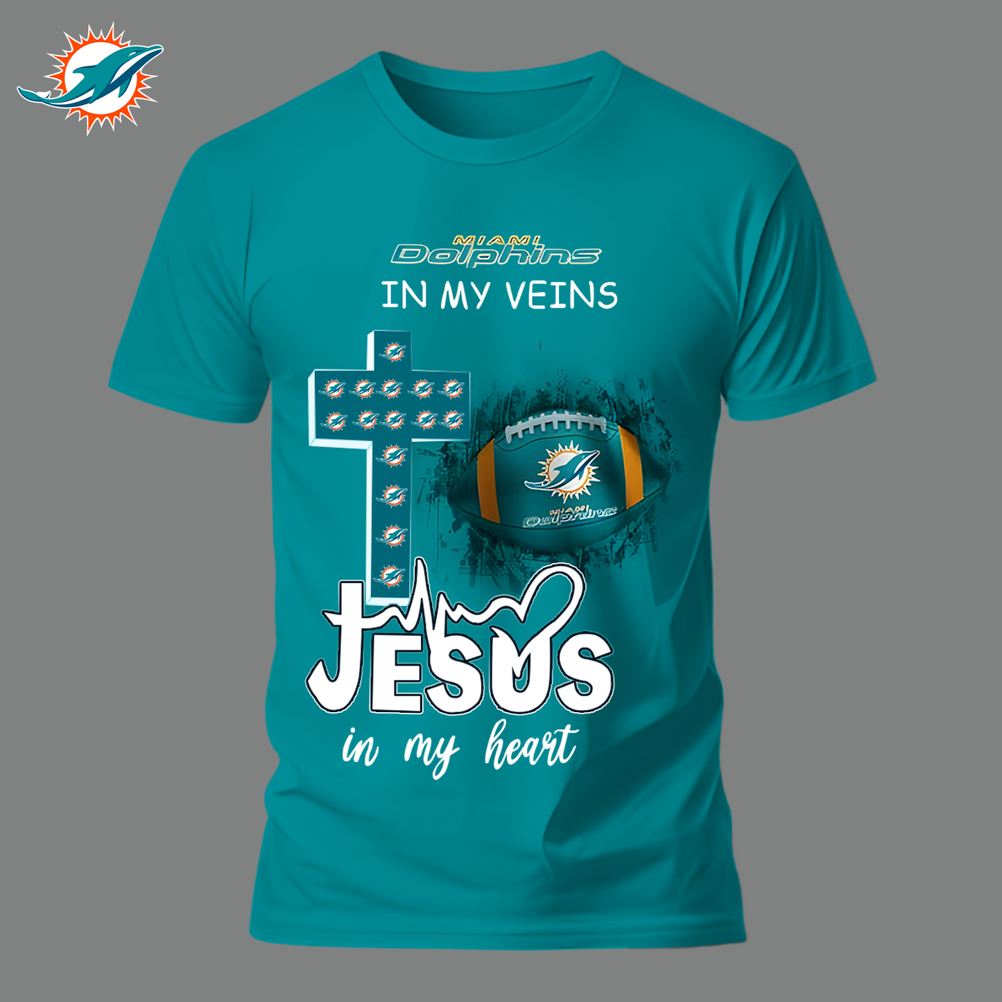 MD - Jesus In My Heart Shirt DDT HLPHUONG