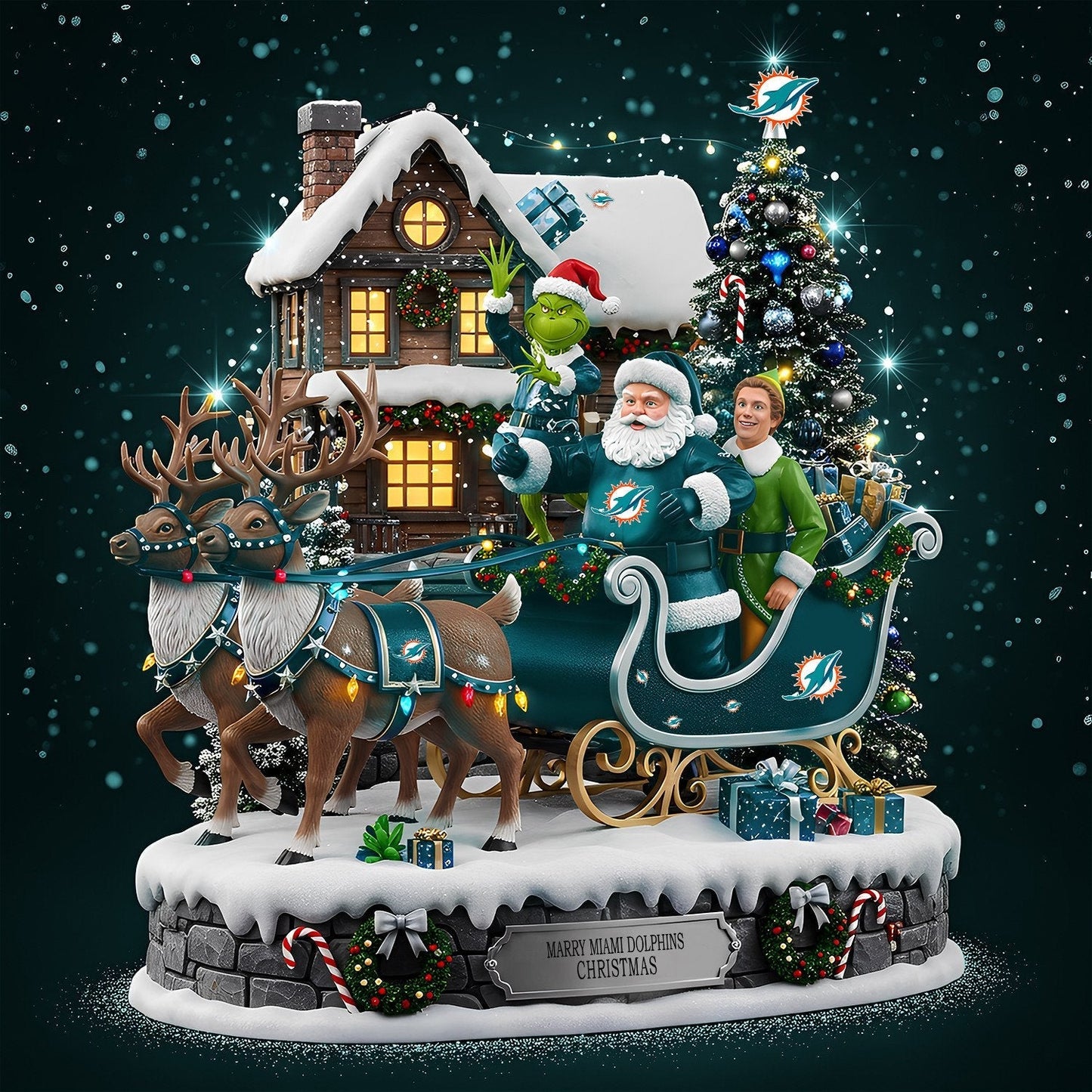 MD Acrylic Block - NFL Christmas Gift For Fans DDT CTND