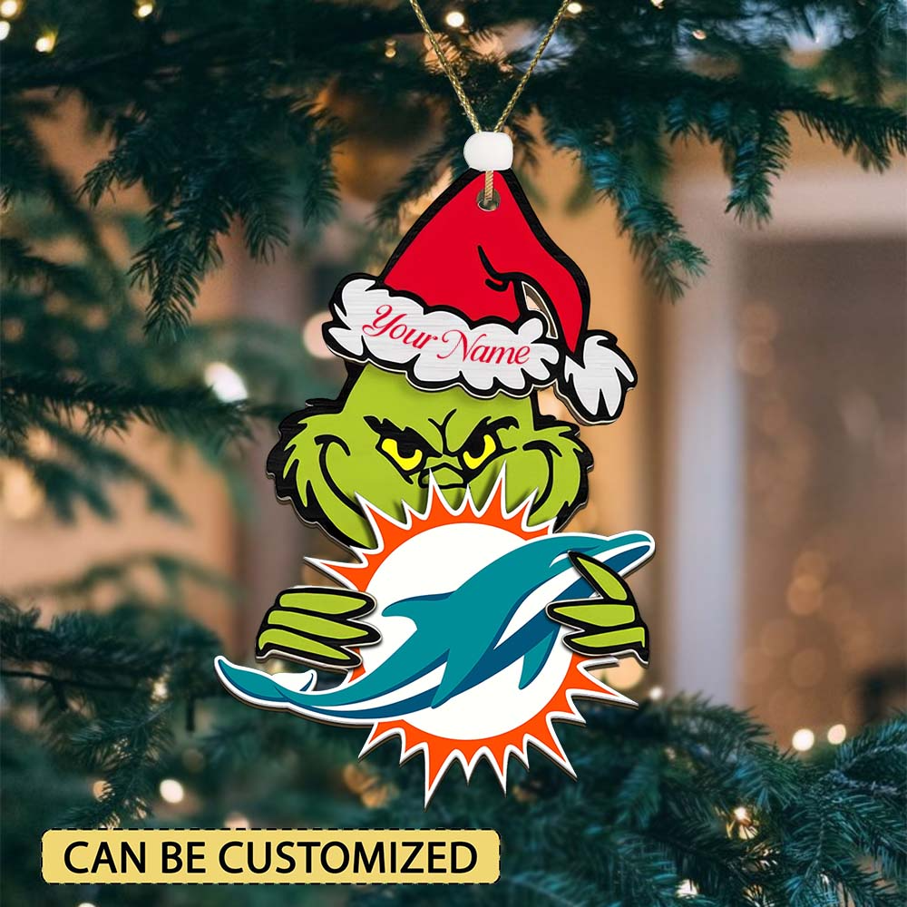 MD NFL x Grin Christmas Ornament DDT HLP