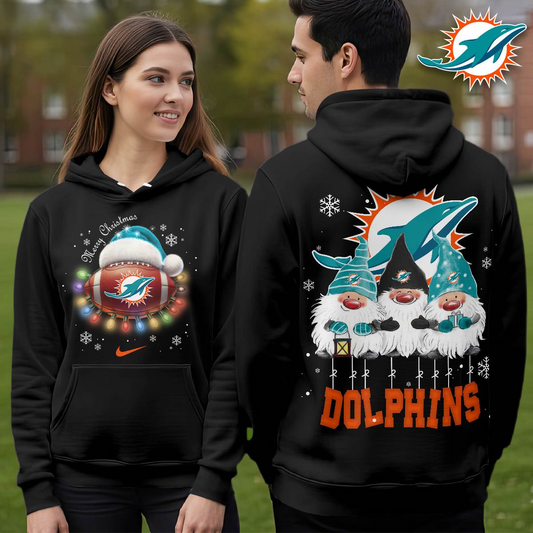 MD Premium NFL Christmas Gnomes Hoodie DDT CTND