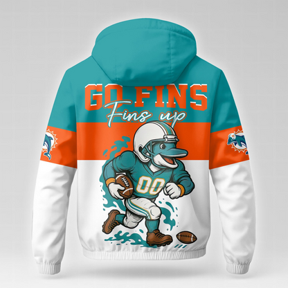 MD Premium NFL Fan Pride Windbreaker Jacket DDT NTL