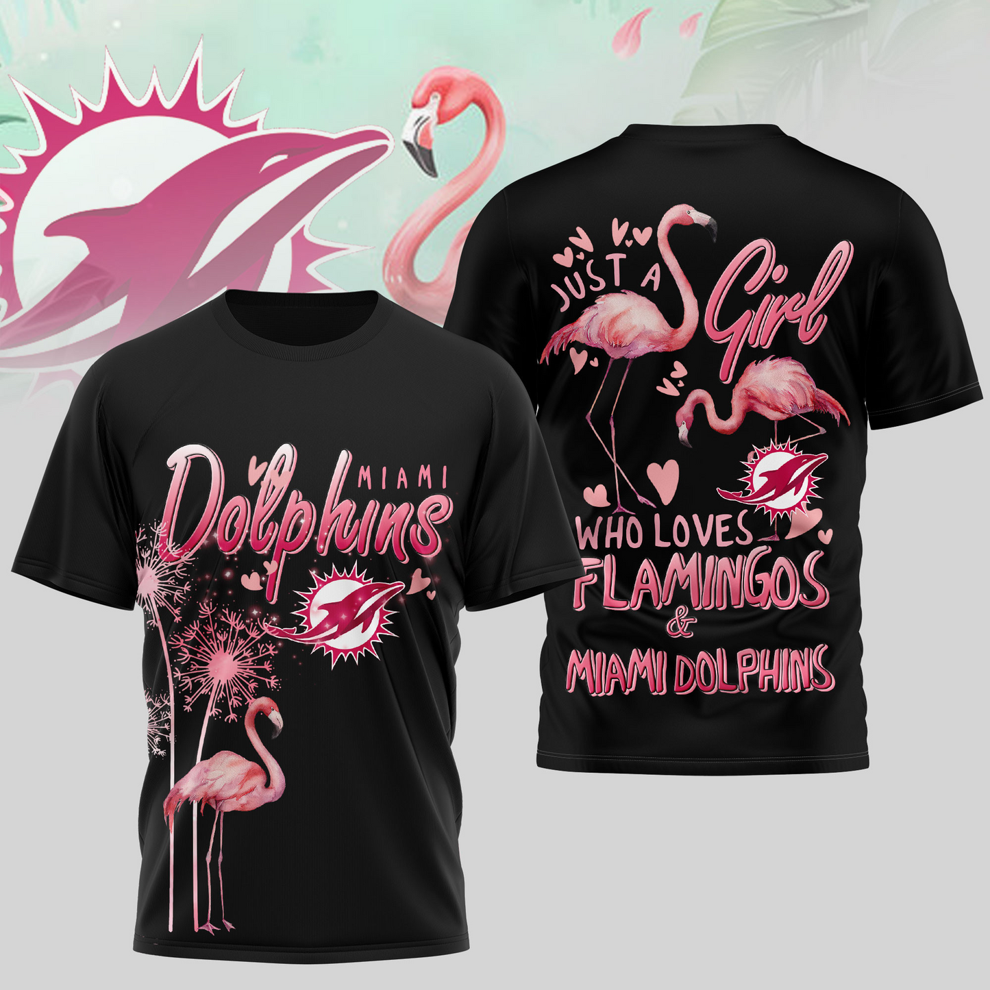 MD Premium NFL Flamingo 3D Shirt DDT NTL