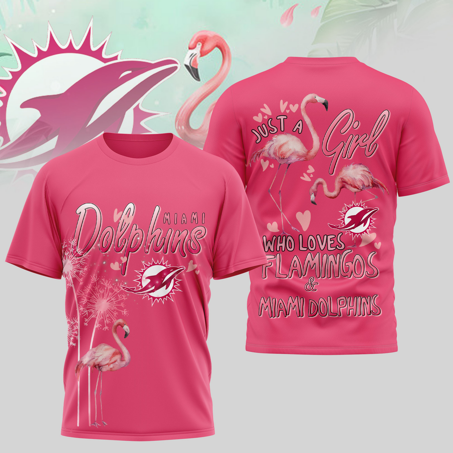 MD Premium NFL Flamingo 3D Shirt DDT NTL