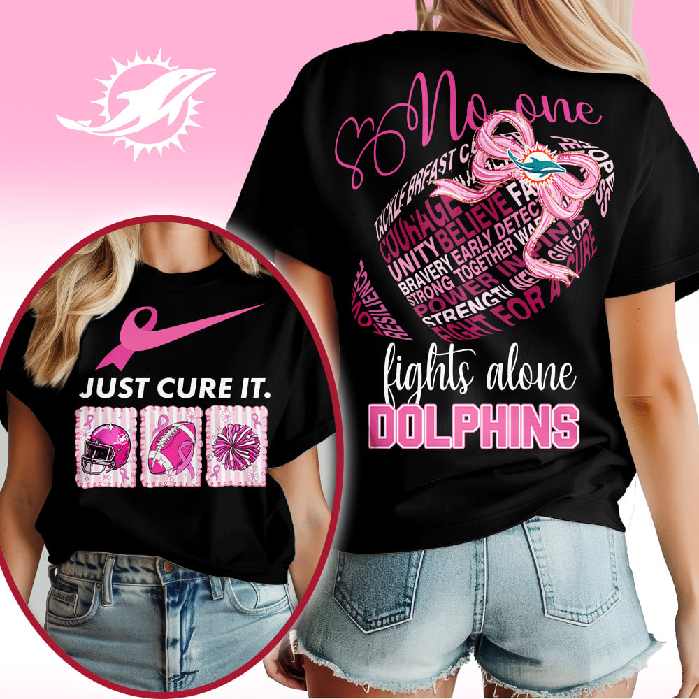 MD x Premium NFL Breast Cancer Awareness T-Shirt DDT HLP