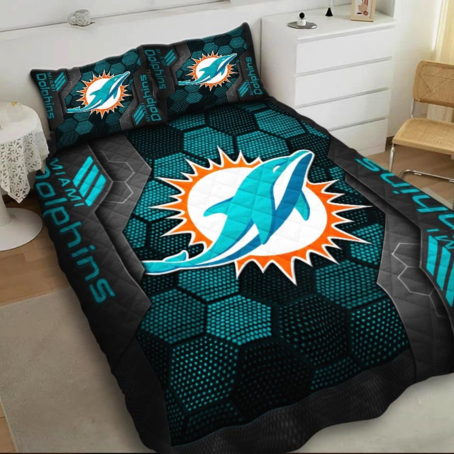 MIA x NFL Bedding Set Multicolor DATND TANTD