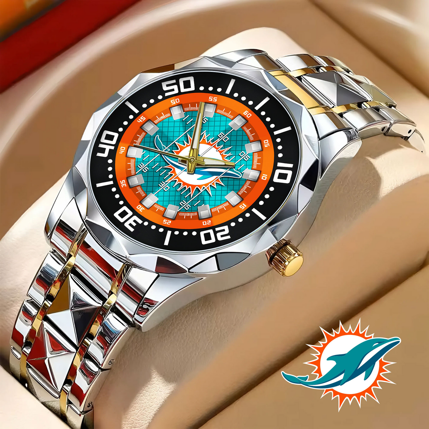 MIA x NFL Camaro Elegant Fashion Design Men Watch DATND TANTD