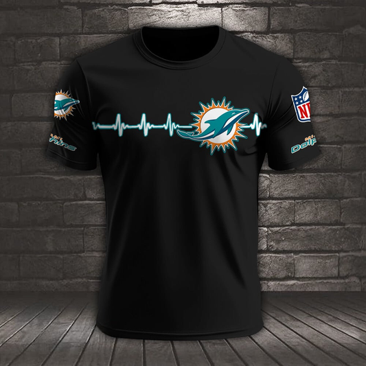 MIA x NFL Heart Rate Map Special 3D Shirt DatND ThuongNH