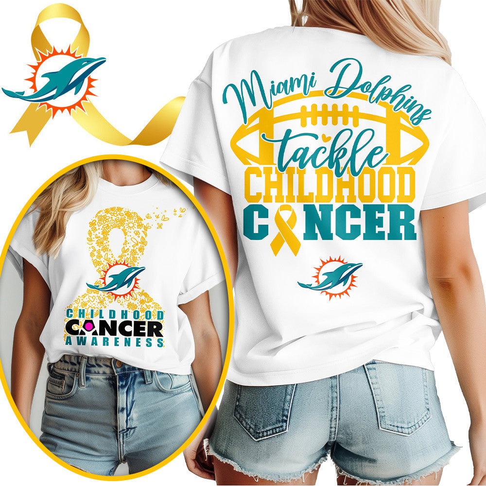 MIA X NFL Premium Childhood Cancer Awareness Month 3D Shirt DatND ThuongNH