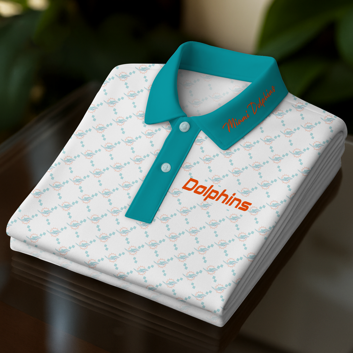 MIA x NFL Premium Polo Shirt 3008 DatND DVT