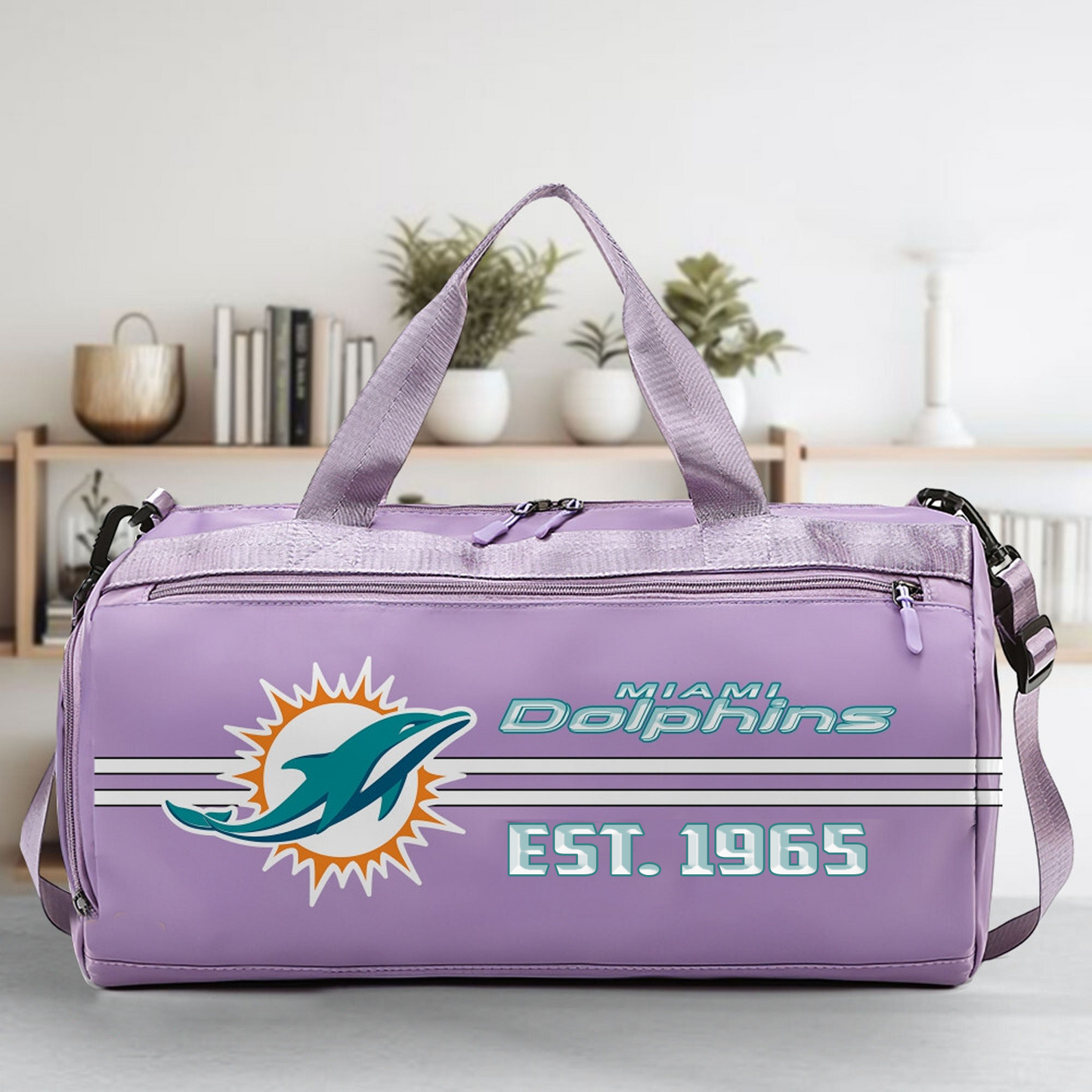MIA x NFL Sports Fitness Bag DATND TANTD