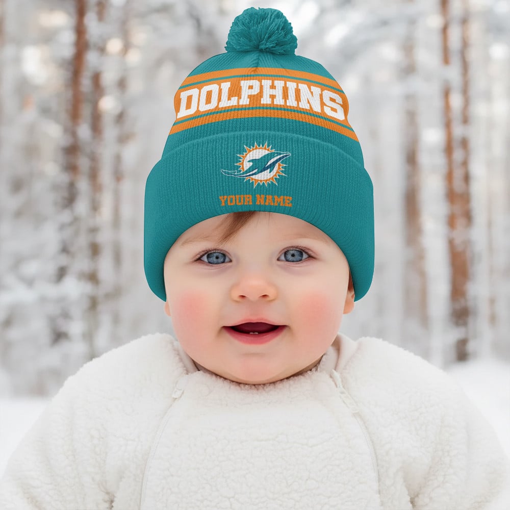 MIA x NFL Woolen Beanie Hat Aldult And Kid DatND DVT