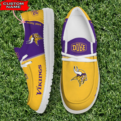 MIN Personalized NFL Hey Dude Shoes DatND ThuongNH