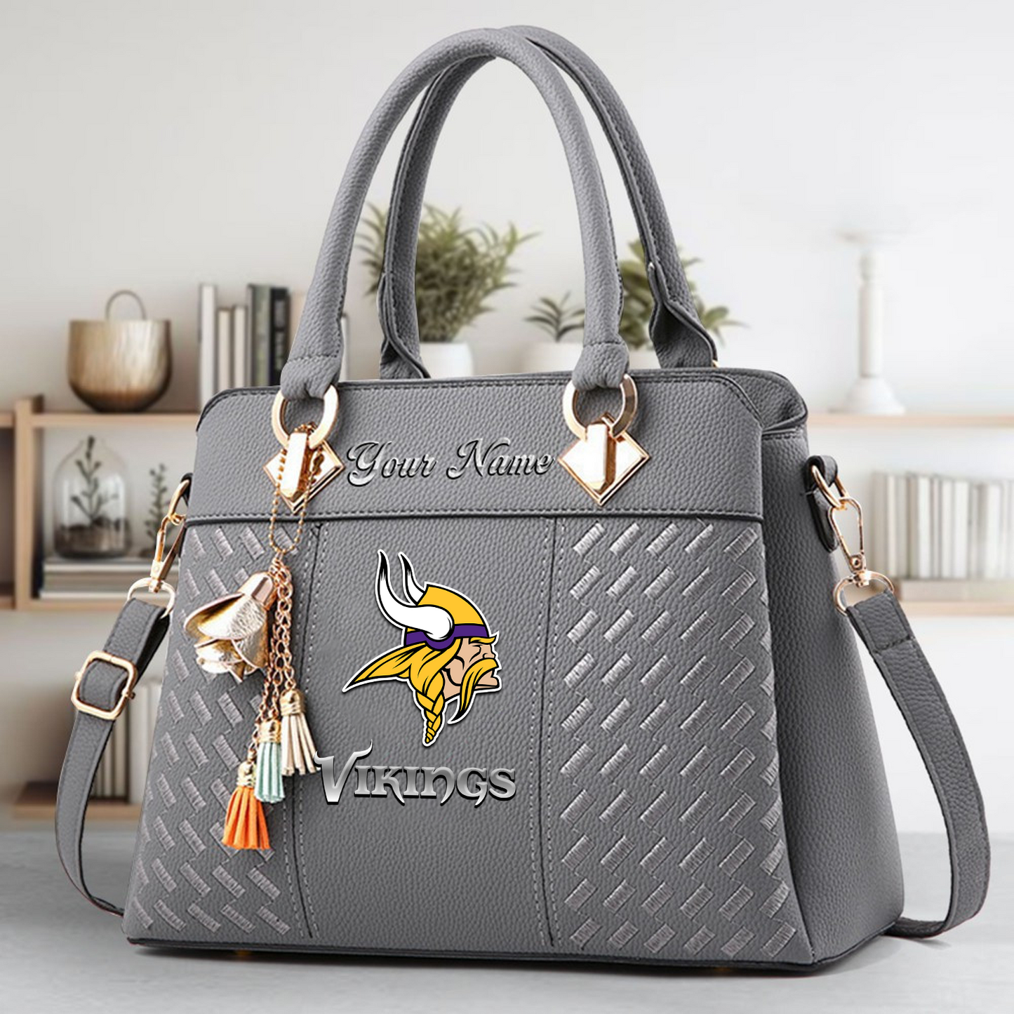 MIN x NFL Leather Bag DATND TANTD