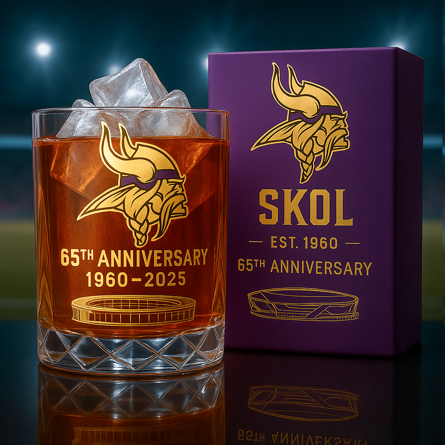 MIN x NFL Limited Edition Whiskey Glass DatND DVT
