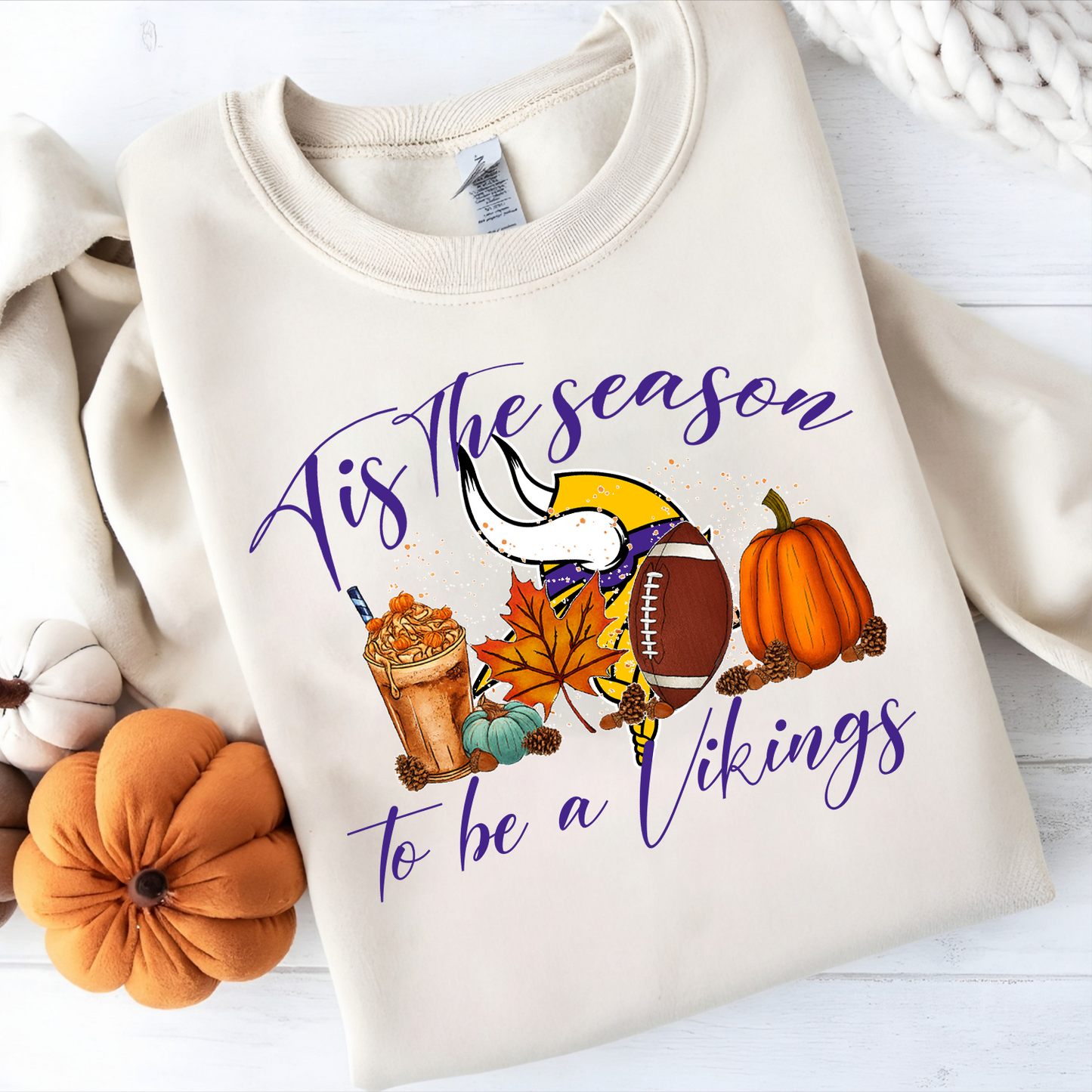 MIN x NFL Tis The Season Sweatshirt DatND DVT