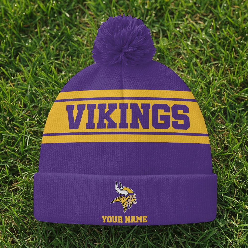 MIN x NFL Woolen Beanie Hat Aldult And Kid DatND DVT