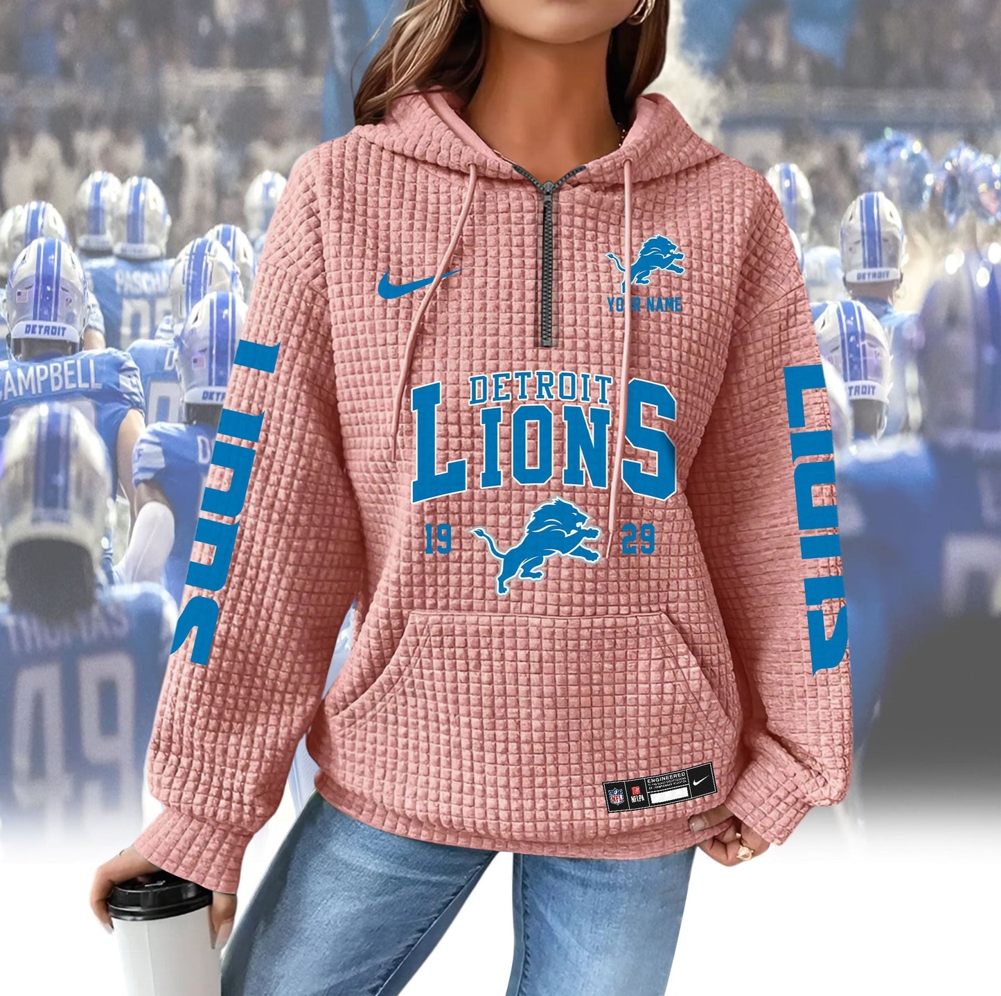 DL Premium NFL Waffle Hoodie DDT CTND