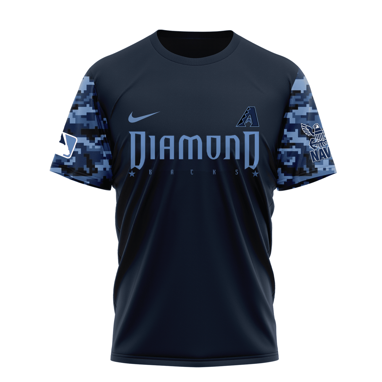 MLB AD Premium Navy 250 Years 3D Shirt DDT CTND