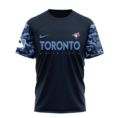 MLB TBJ Premium Navy 250 Years 3D Shirt DDT CTND