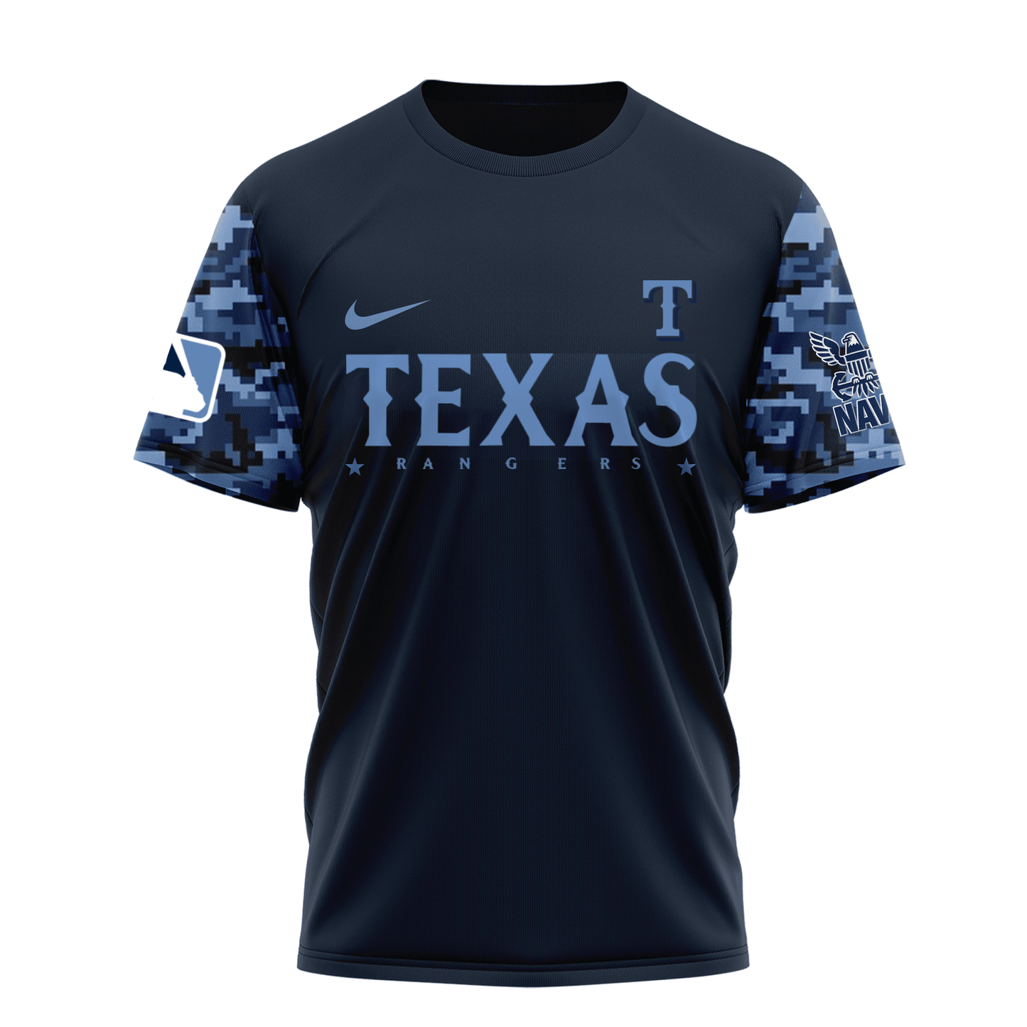 MLB TR Premium Navy 250 Years 3D Shirt DDT CTND