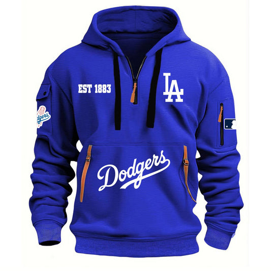 MLB x LAD EST 1883 V1 Half Zipper Hoodie HLP