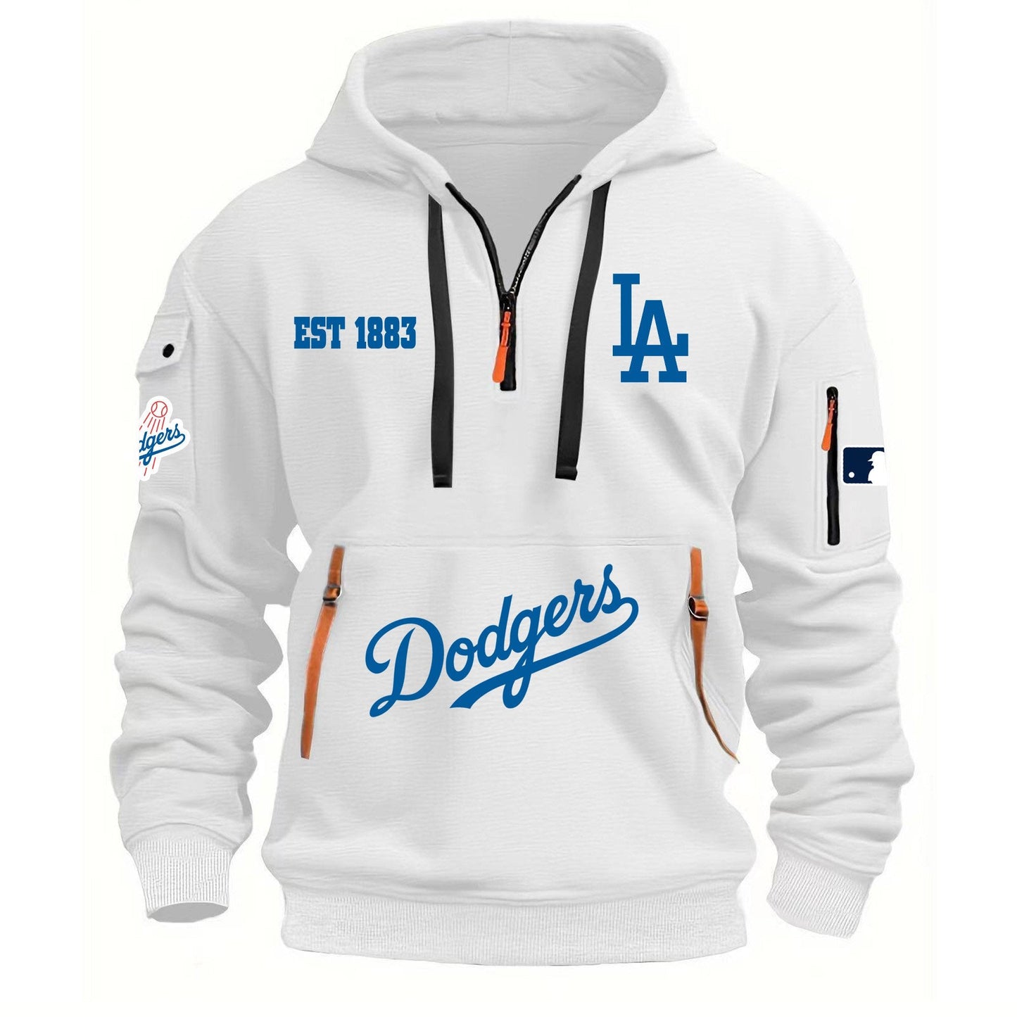 MLB x LAD EST 1883 V1 Half Zipper Hoodie HLP