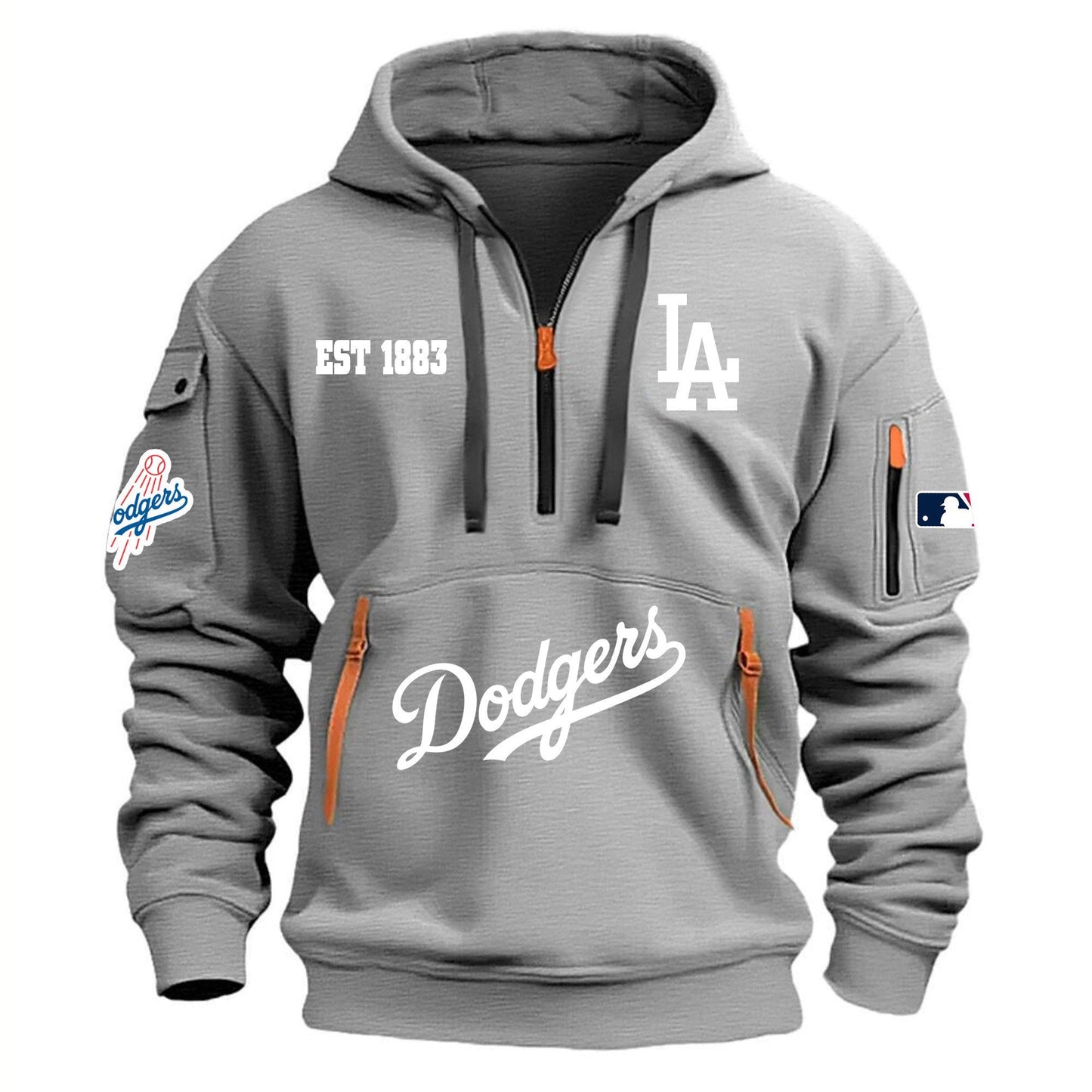 MLB x LAD EST 1883 V1 Half Zipper Hoodie HLP