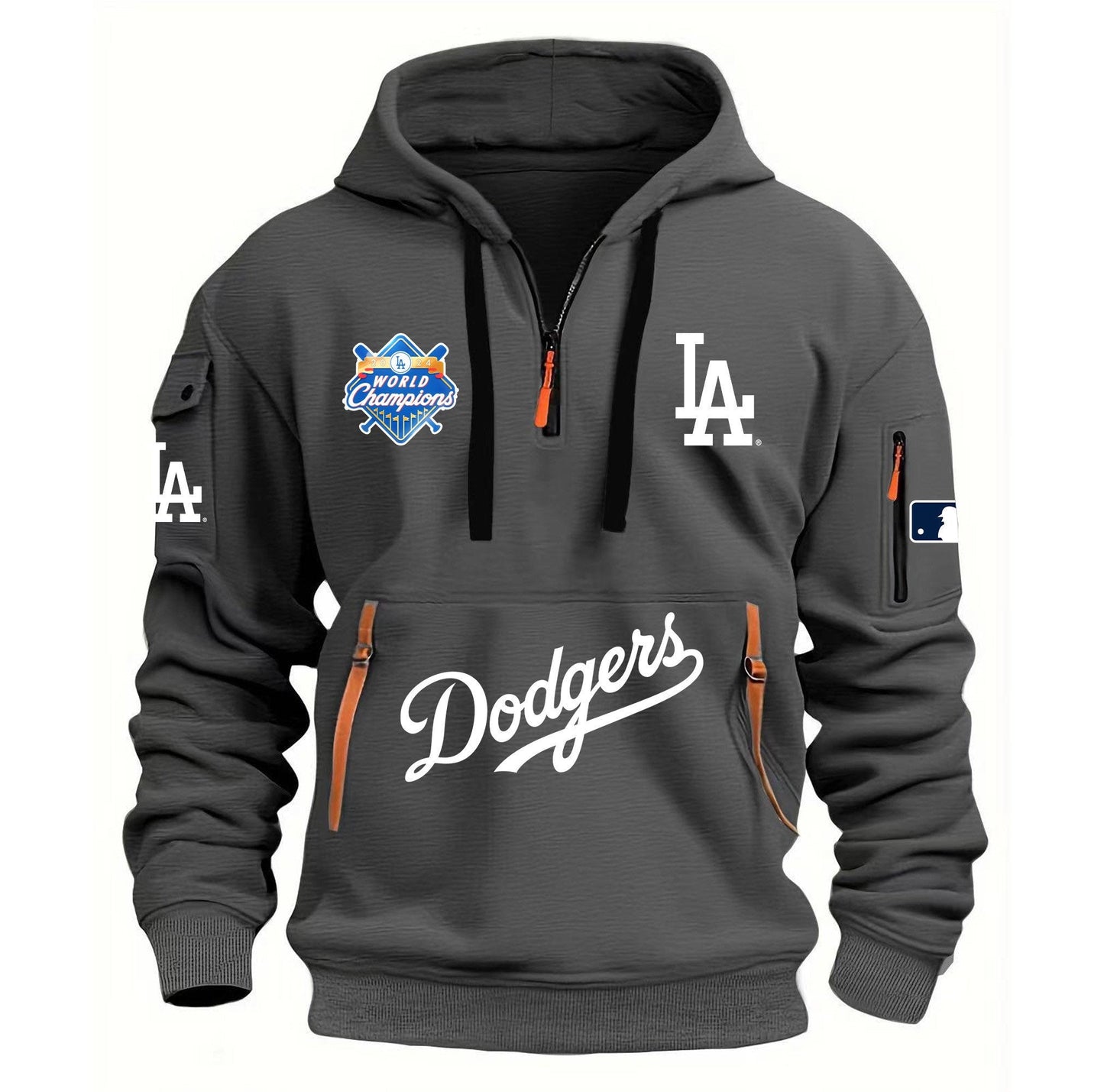 MLB x LAD World Champions V2 Half Zipper Hoodie HLP