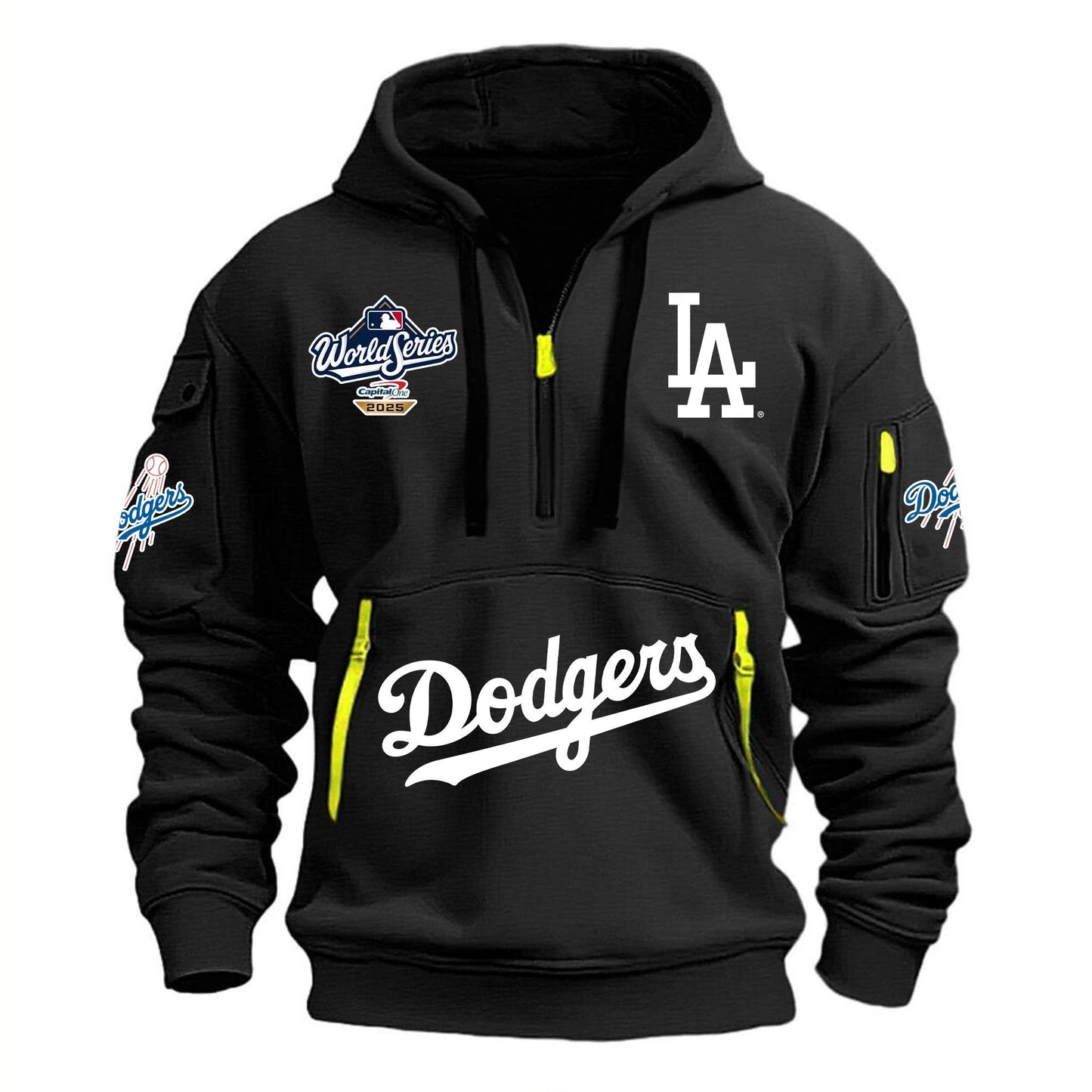 MLB x LAD World Series V1 Half Zipper Hoodie HLP