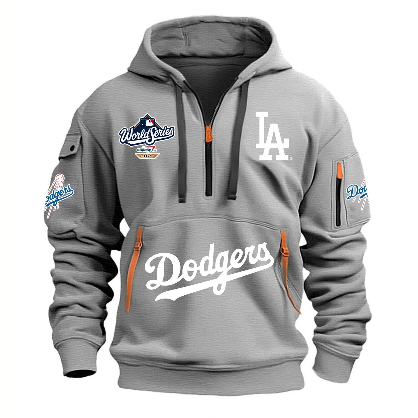 MLB x LAD World Series V1 Half Zipper Hoodie HLP