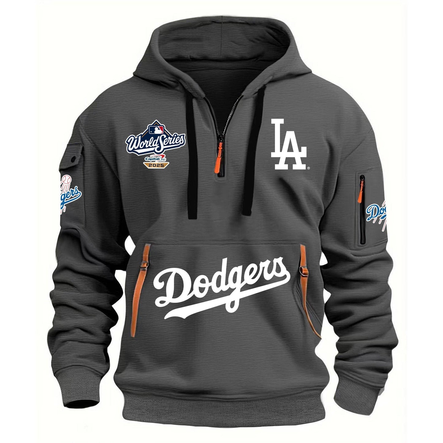 MLB x LAD World Series V1 Half Zipper Hoodie HLP