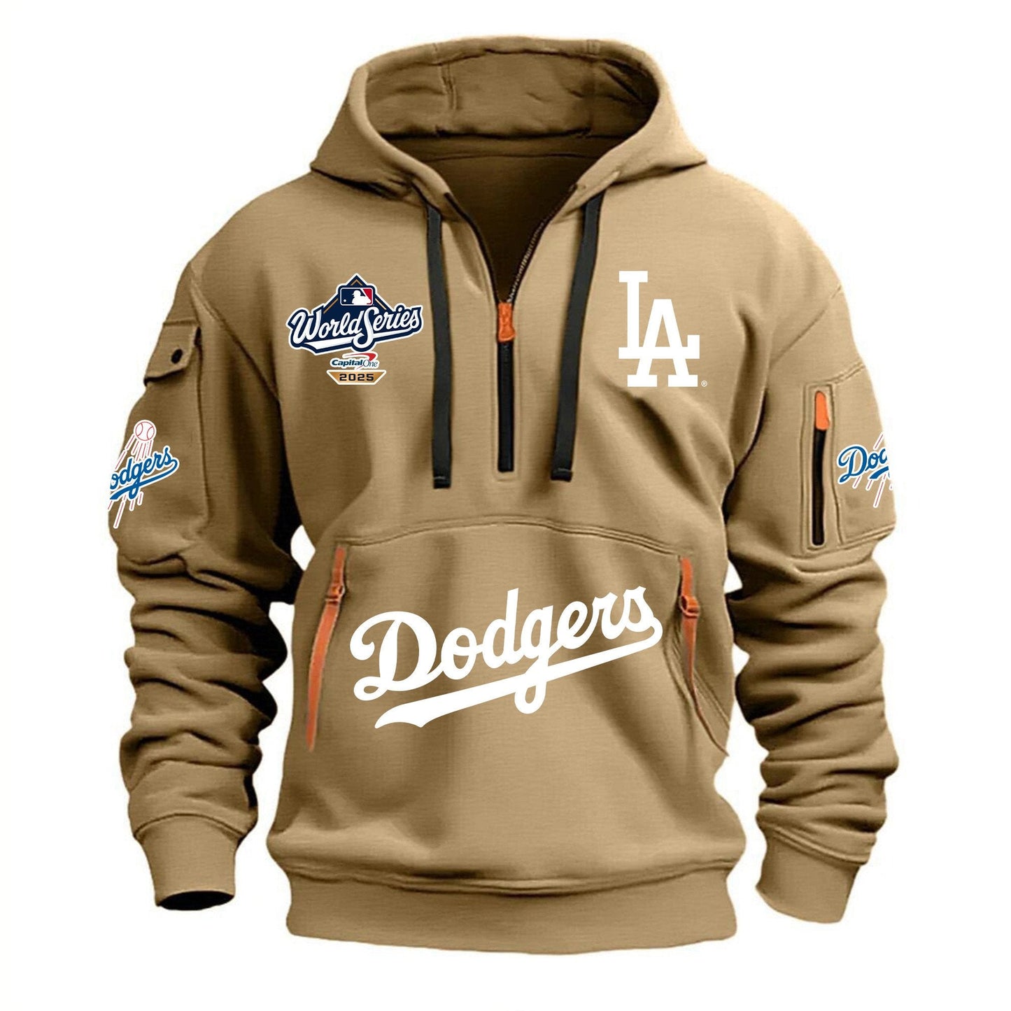 MLB x LAD World Series V1 Half Zipper Hoodie HLP