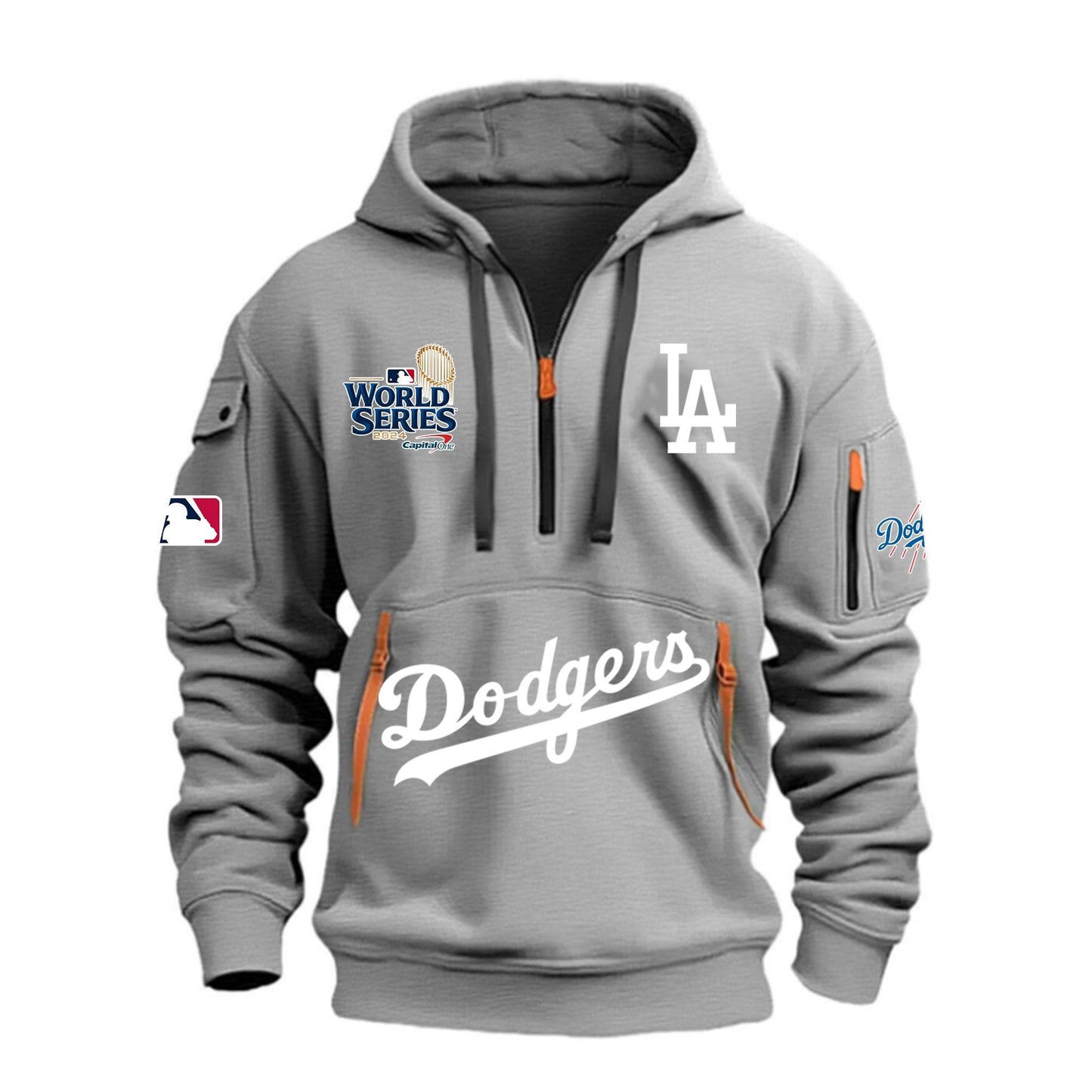 MLB x LAD World Series V2 Half Zipper Hoodie HLP