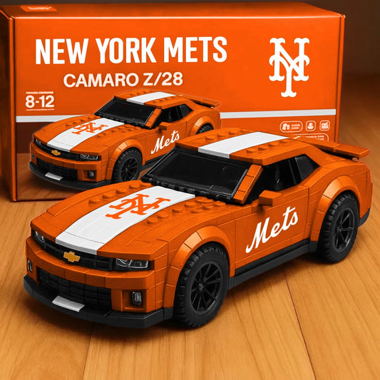 MLB x NYM Camaro Football Team Building Blocks V1 NAK NHM