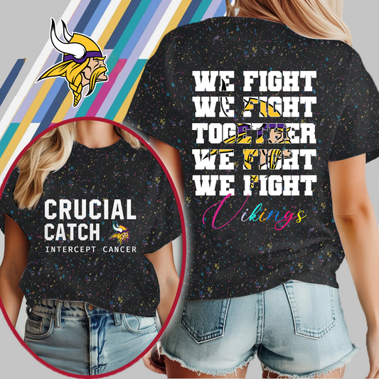 MV NFL Crucial Catch We Fight Together T-Shirt DDT HLPHUONG