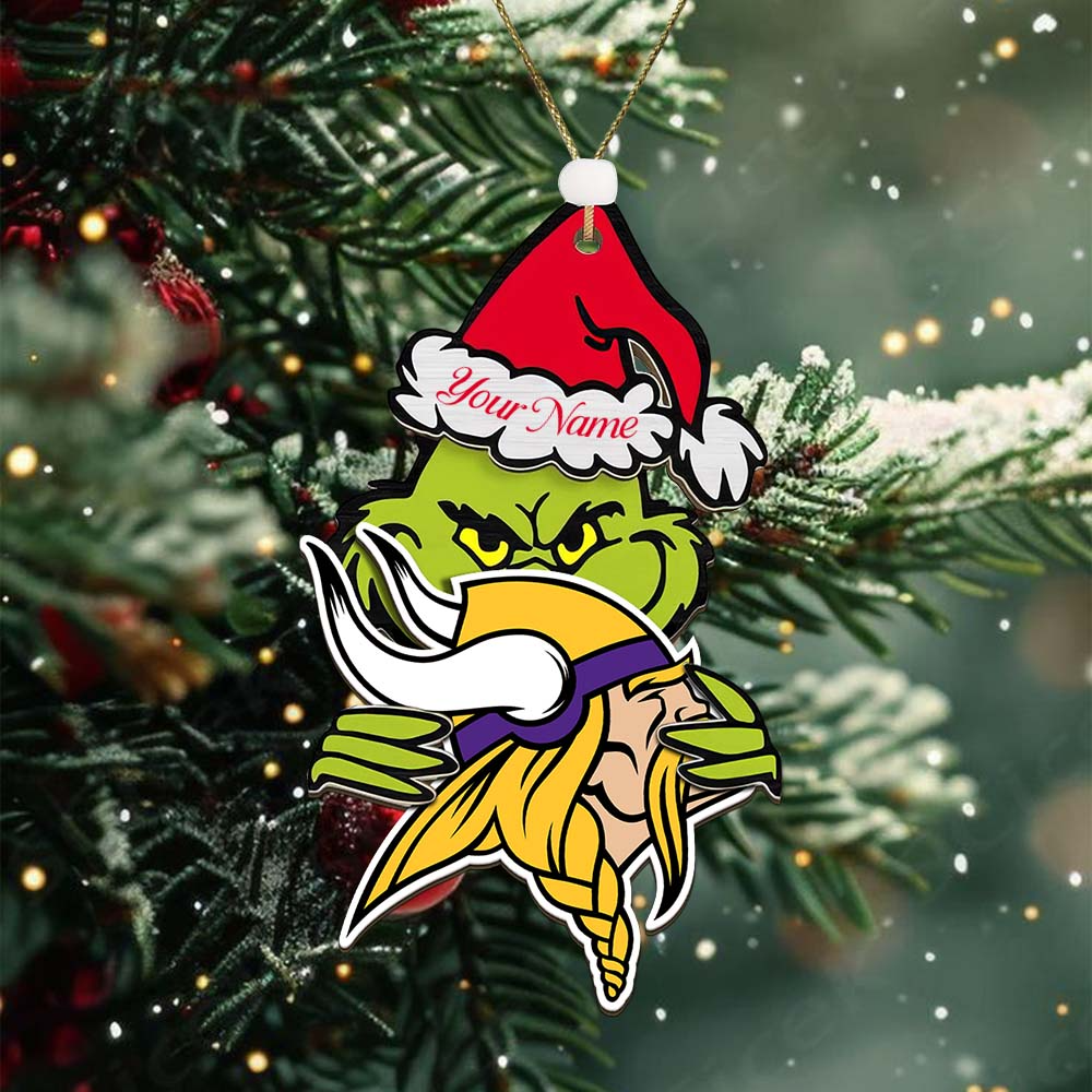 MV NFL x Grin Christmas Ornament DDT HLP