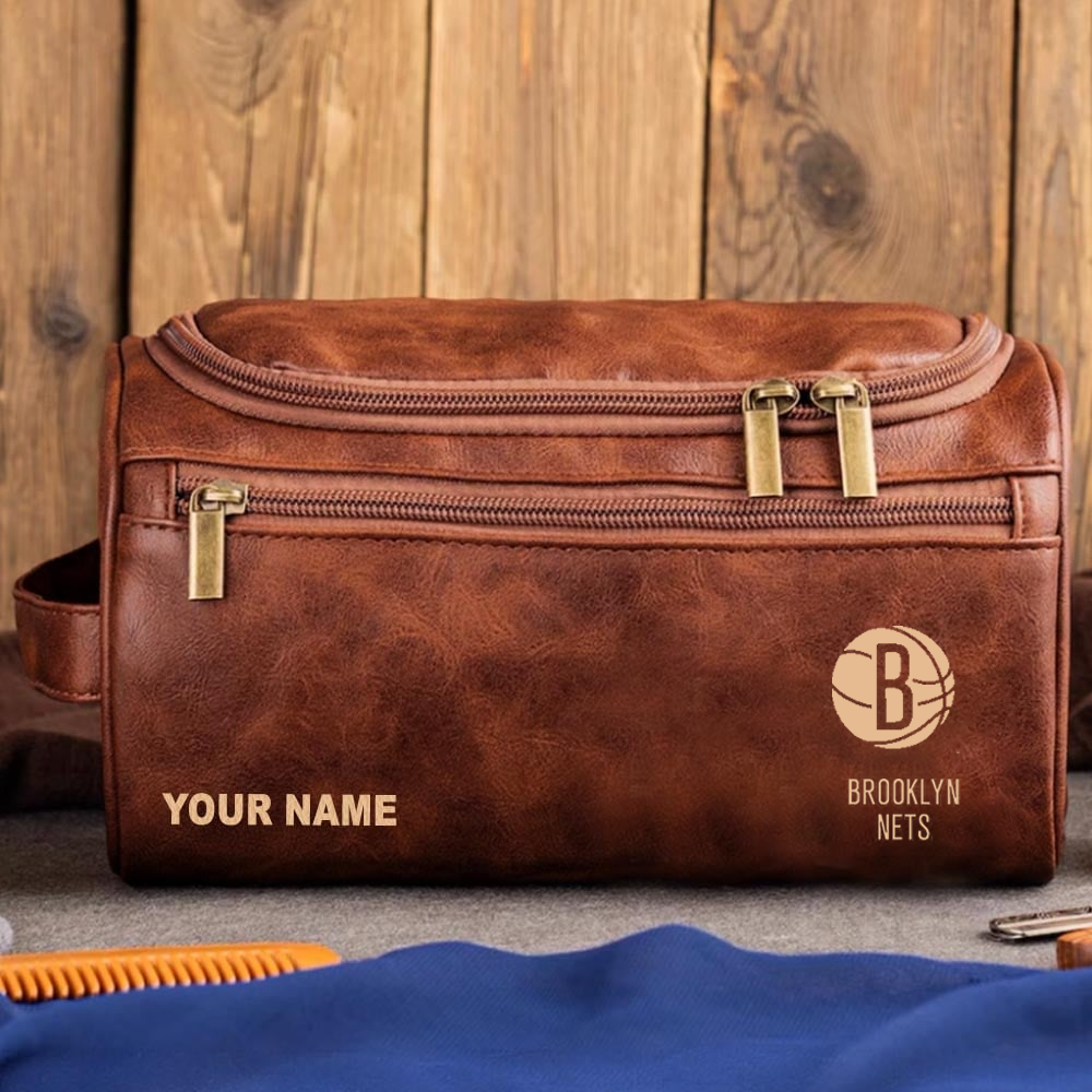 NBA x BN Leather Toiletry Bag HLP HLPHUONG