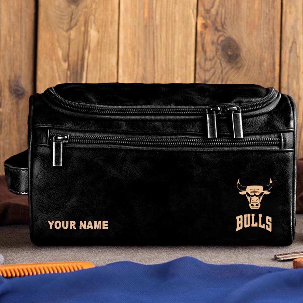 NBA x CB Leather Toiletry Bag HLP HLPHUONG