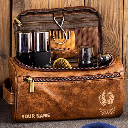 NBA x DM Leather Toiletry Bag HLP HLPHUONG