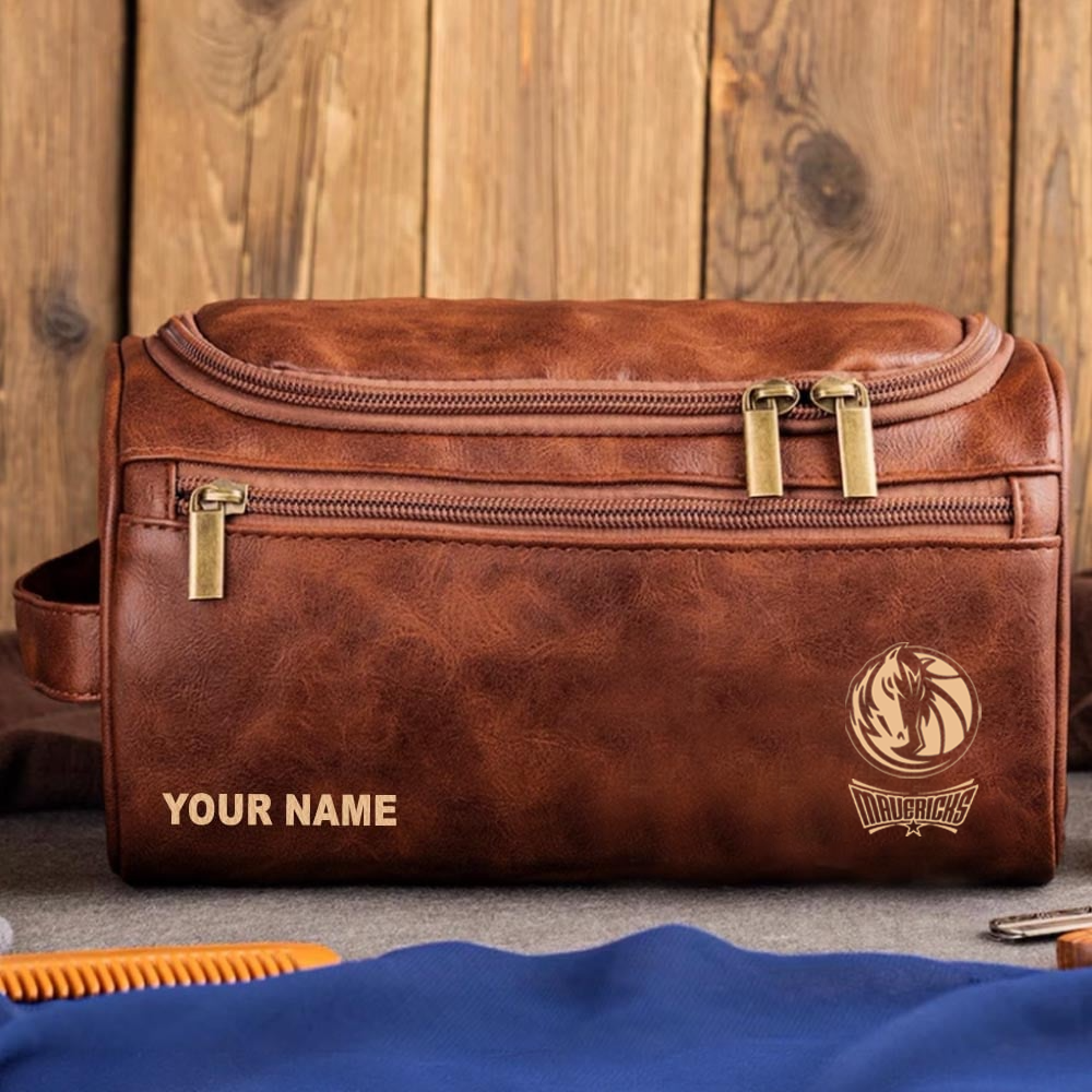 NBA x DM Leather Toiletry Bag HLP HLPHUONG