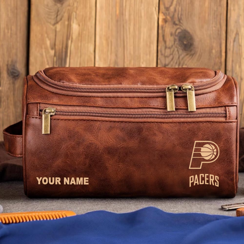 NBA x IP Leather Toiletry Bag HLP HLPHUONG