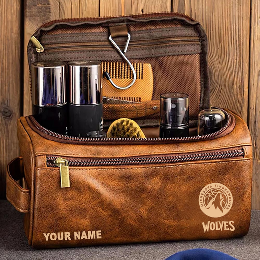 NBA x MT Leather Toiletry Bag HLP HLPHUONG