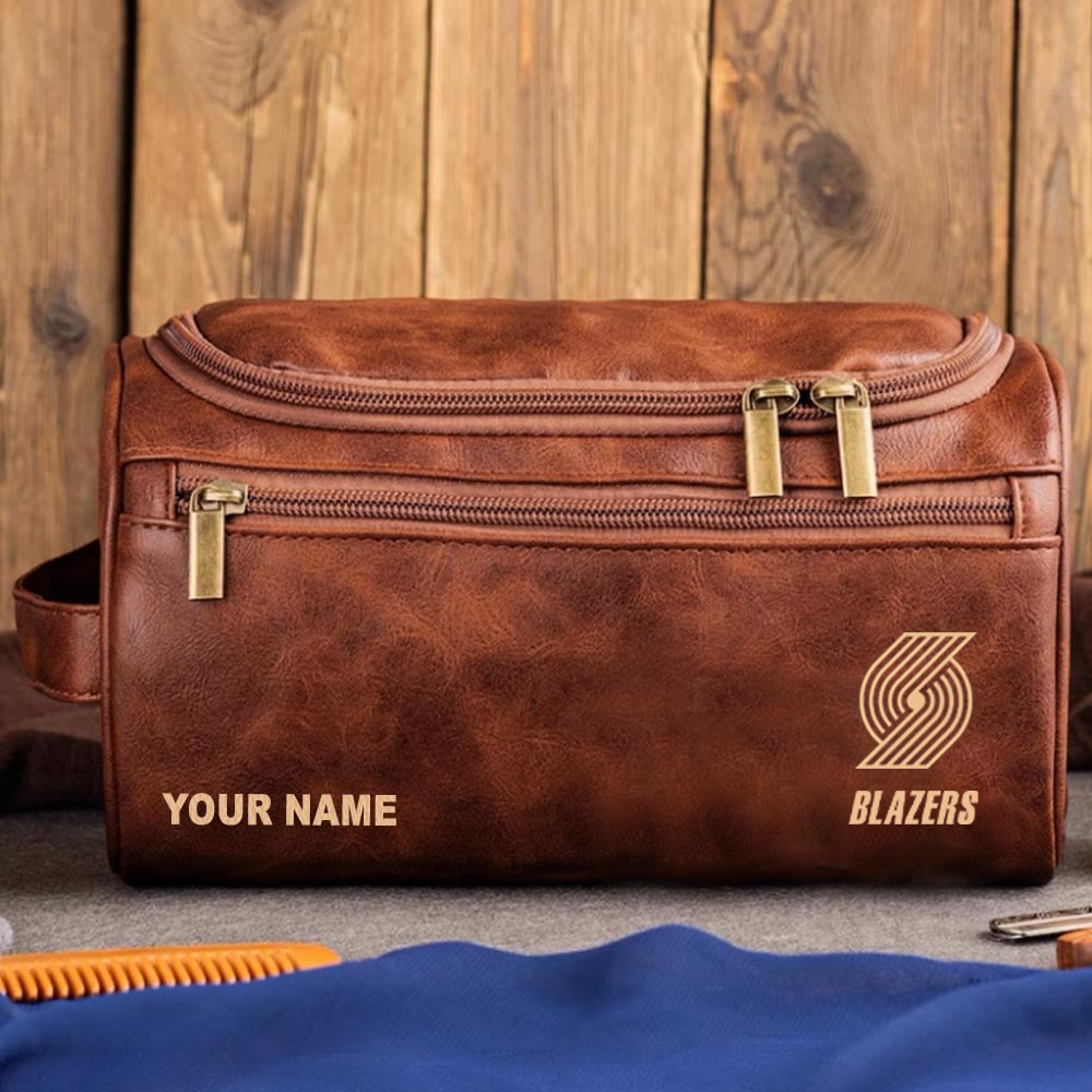 NBA x PTB Leather Toiletry Bag HLP HLPHUONG