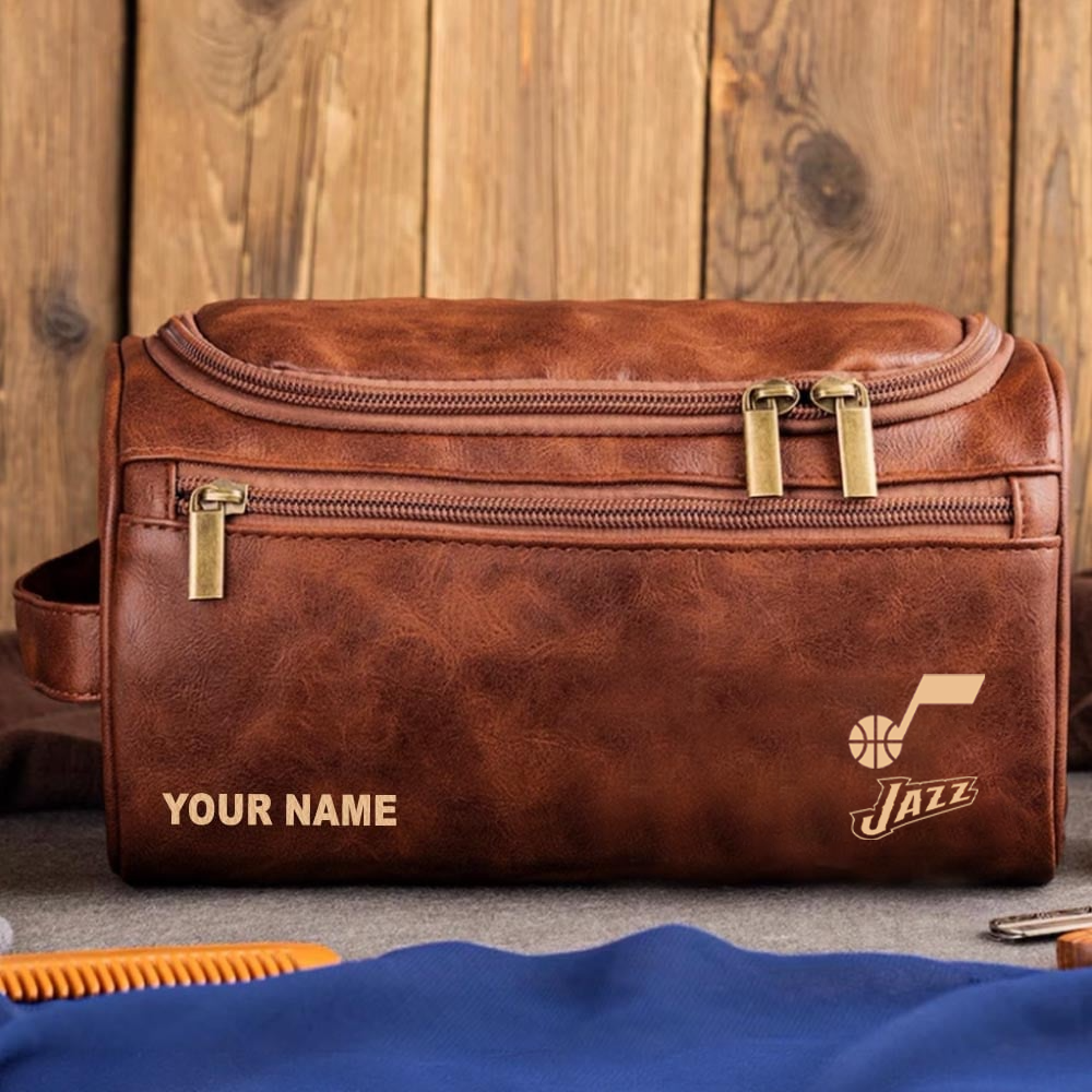 NBA x UJ Leather Toiletry Bag HLP HLPHUONG