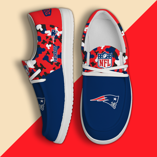 NE Personalized NFL Hey Dude Shoes DatND ThuongNH