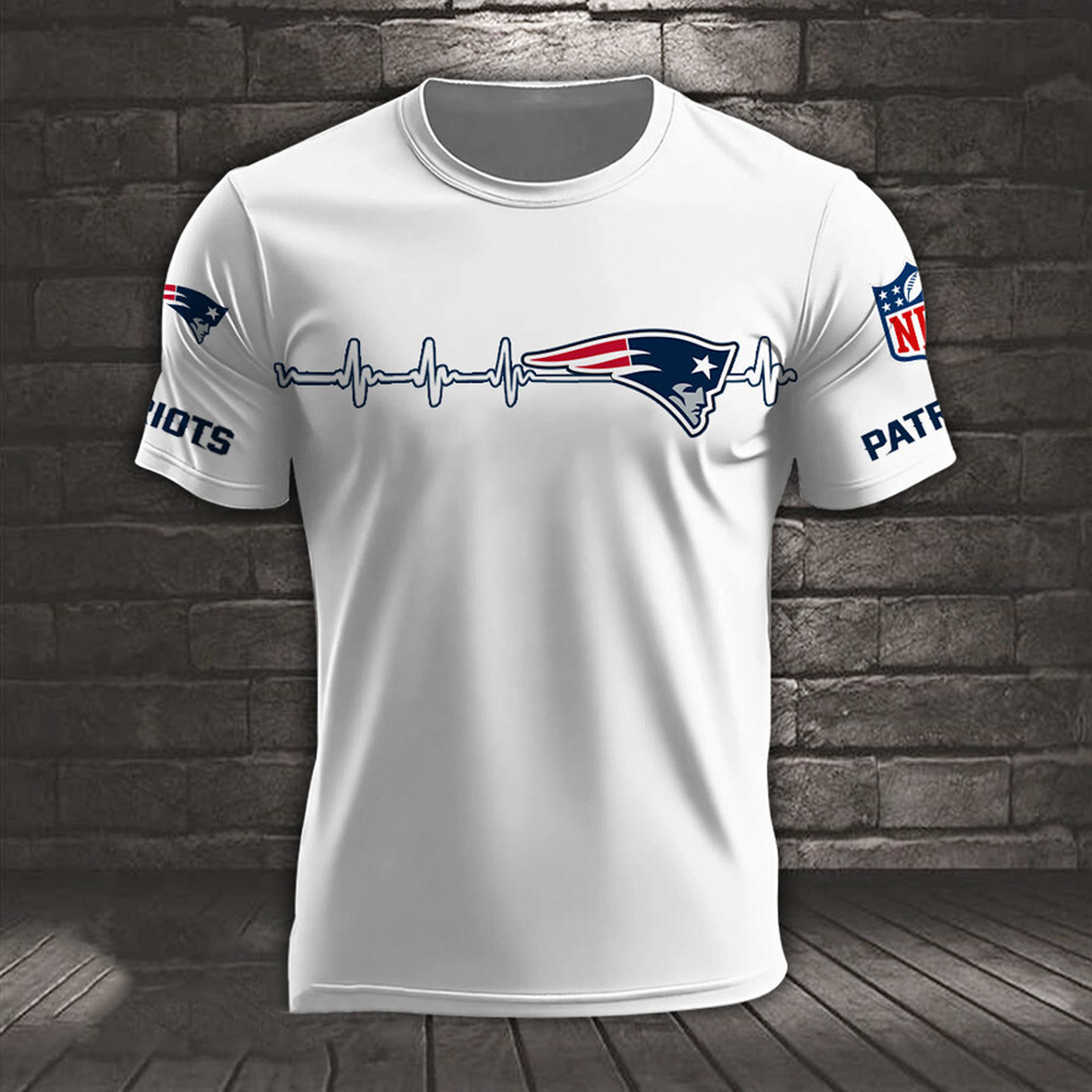 NE x NFL Heart Rate Map Special 3D Shirt DatND ThuongNH
