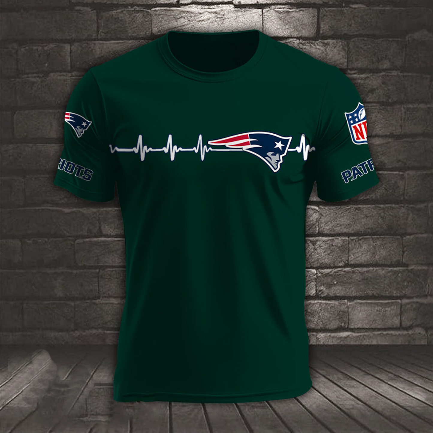 NE x NFL Heart Rate Map Special 3D Shirt DatND ThuongNH