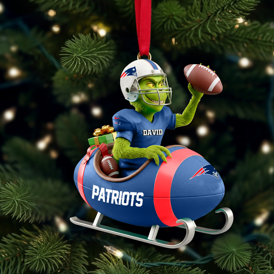 NE X NFL Personalized Christmas Gift Sport Lovers V1 NAK NHT